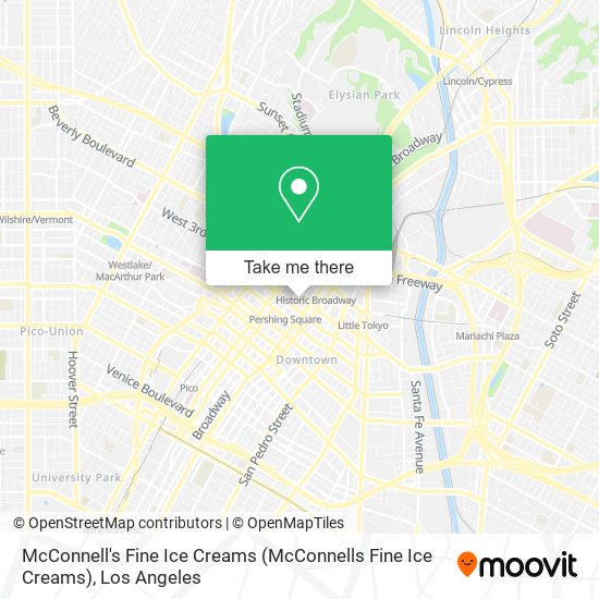 McConnell's Fine Ice Creams (McConnells Fine Ice Creams) map