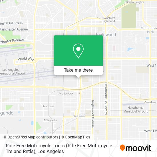 Mapa de Ride Free Motorcycle Tours (Rde Free Motorcycle Trs and Rntls)