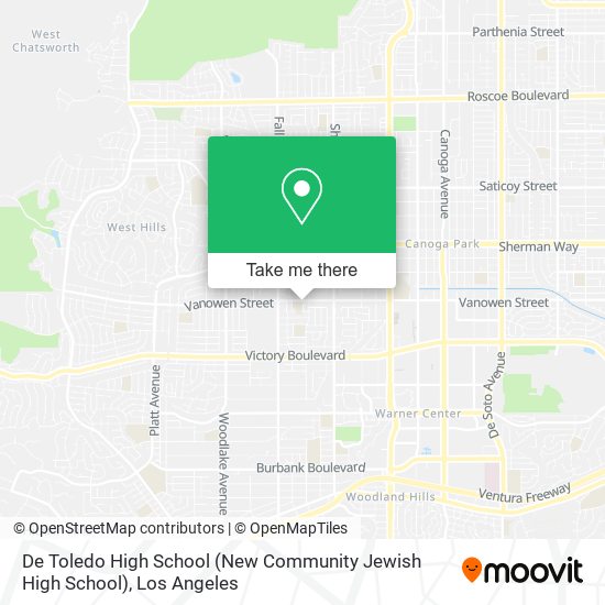 De Toledo High School (New Community Jewish High School) map