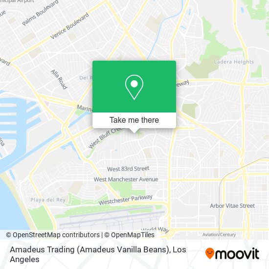 Mapa de Amadeus Trading (Amadeus Vanilla Beans)
