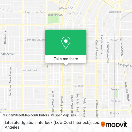 Lifesafer Ignition Interlock (Low Cost Interlock) map