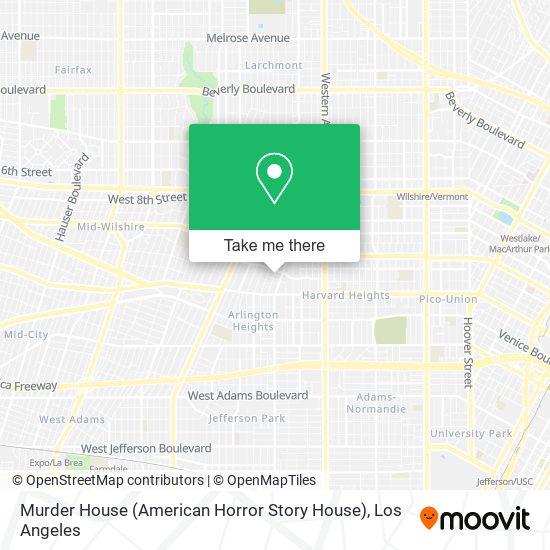 Mapa de Murder House (American Horror Story House)