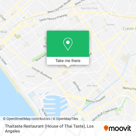Mapa de Thaitaste Restaurant (House of Thai Taste)