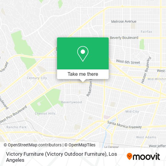 Mapa de Victory Furniture (Victory Outdoor Furniture)