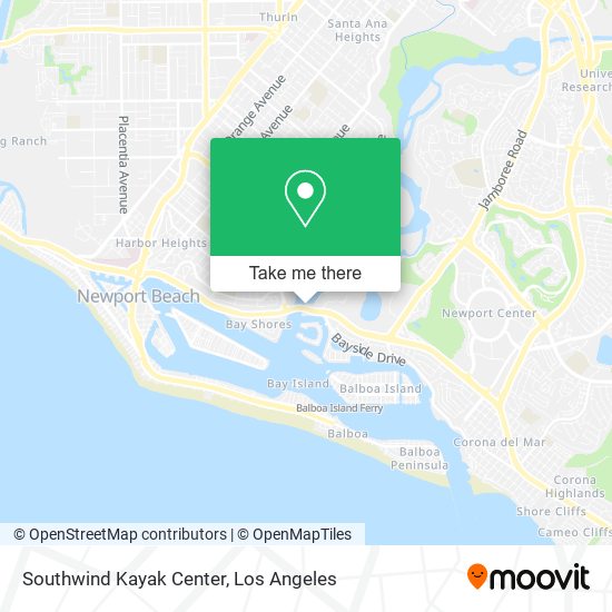 Southwind Kayak Center map