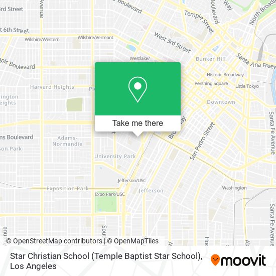 Mapa de Star Christian School (Temple Baptist Star School)