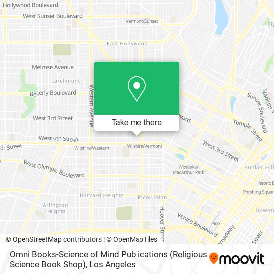 Omni Books-Science of Mind Publications (Religious Science Book Shop) map