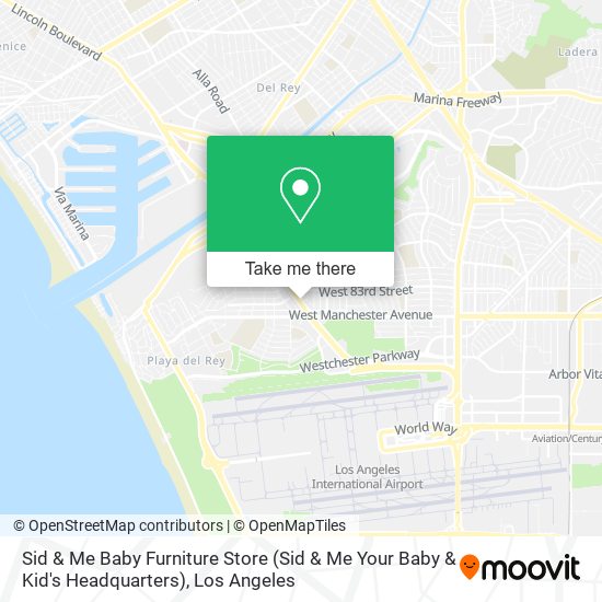 Mapa de Sid & Me Baby Furniture Store (Sid & Me Your Baby & Kid's Headquarters)