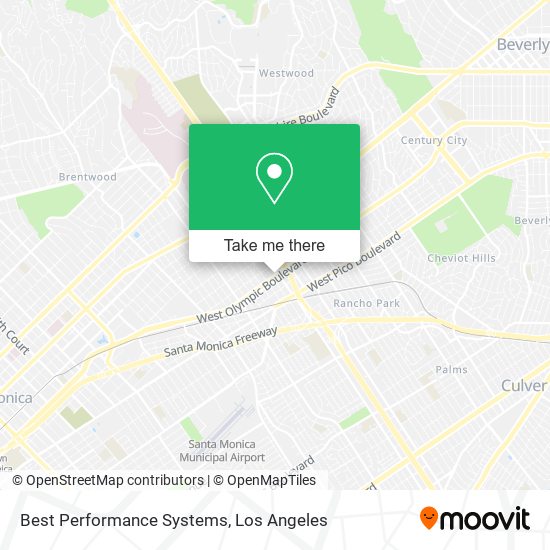 Best Performance Systems map