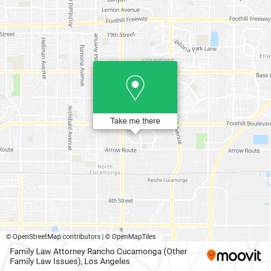 Mapa de Family Law Attorney Rancho Cucamonga (Other Family Law Issues)