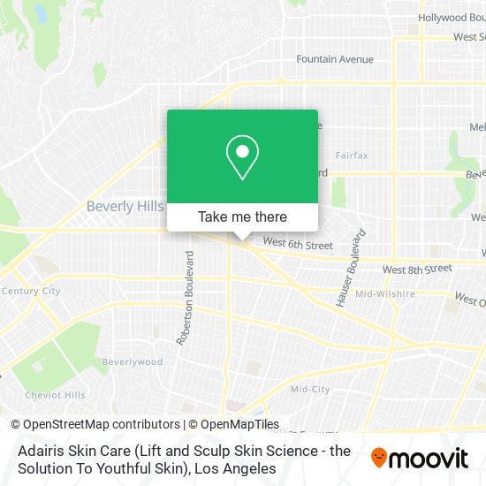 Adairis Skin Care (Lift and Sculp Skin Science - the Solution To Youthful Skin) map