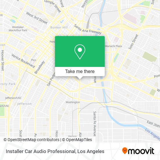 Installer Car Audio Professional map