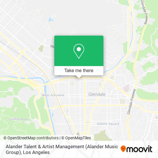 Mapa de Alander Talent & Artist Management (Alander Music Group)