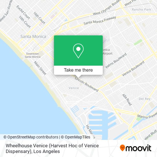 Wheelhouse Venice (Harvest Hoc of Venice Dispensary) map