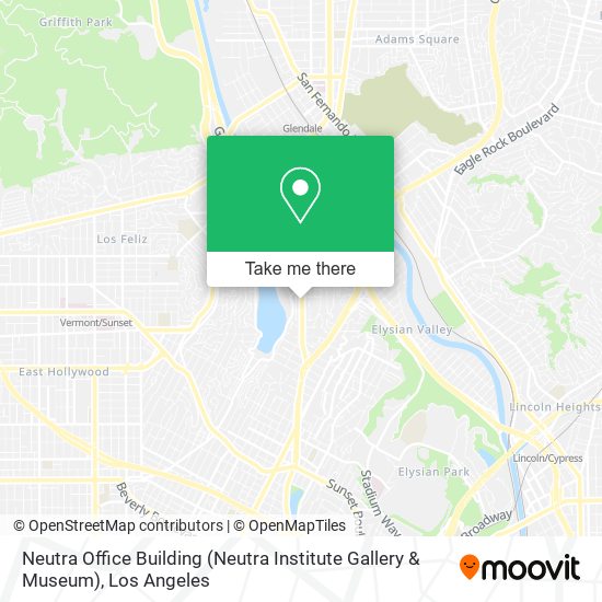 Mapa de Neutra Office Building (Neutra Institute Gallery & Museum)