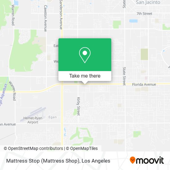 Mapa de Mattress Stop (Mattress Shop)