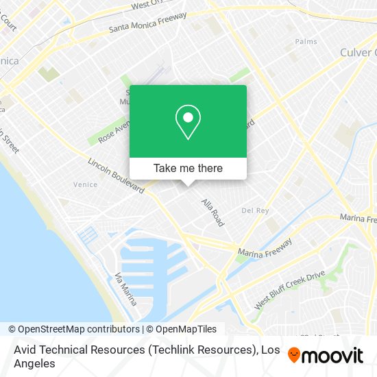 Avid Technical Resources (Techlink Resources) map