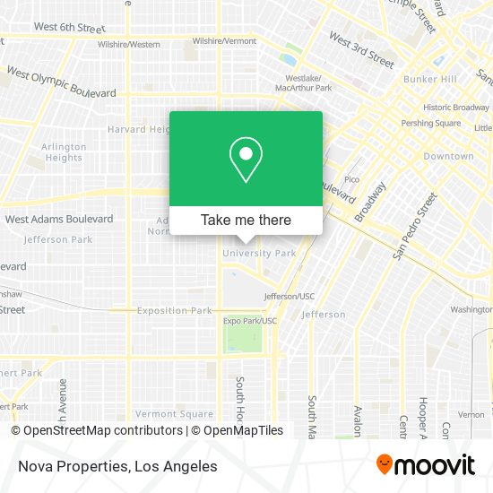 Nova Properties map