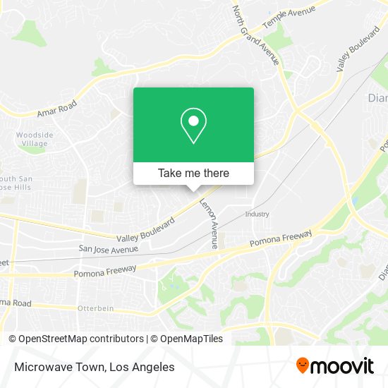 Microwave Town map