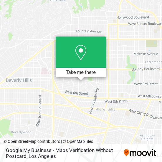 Google My Business - Maps Verification Without Postcard map