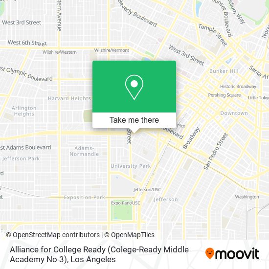 Mapa de Alliance for College Ready (Colege-Ready Middle Academy No 3)