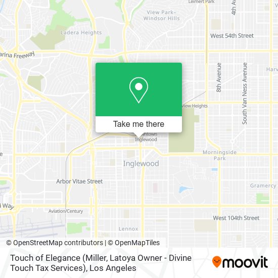 Touch of Elegance (Miller, Latoya Owner - Divine Touch Tax Services) map
