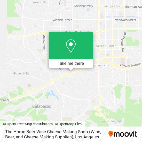 Mapa de The Home Beer Wine Cheese Making Shop (Wine, Beer, and Cheese Making Supplies)