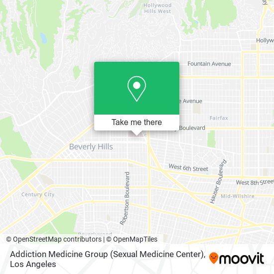 Mapa de Addiction Medicine Group (Sexual Medicine Center)