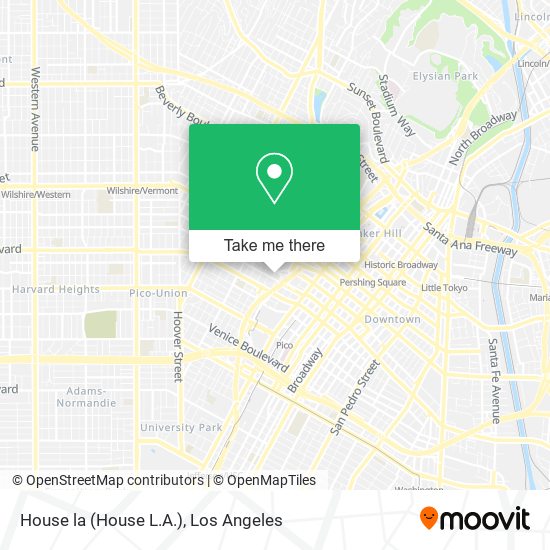 House la (House L.A.) map