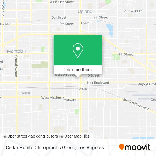 Mapa de Cedar Pointe Chiropractic Group