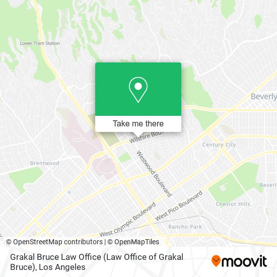 Grakal Bruce Law Office map