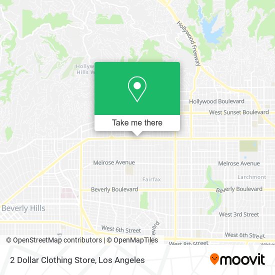 2 Dollar Clothing Store map