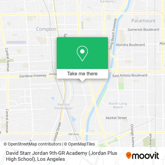 David Starr Jordan 9th-GR Academy (Jordan Plus High School) map