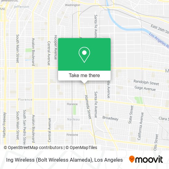 Ing Wireless (Bolt Wireless Alameda) map