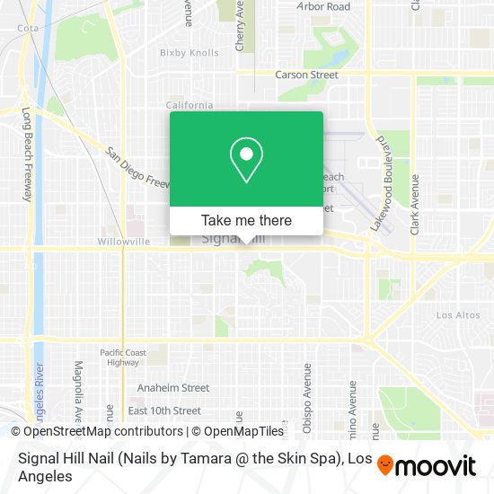 Signal Hill Nail (Nails by Tamara @ the Skin Spa) map