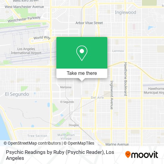 Psychic Readings by Ruby (Psychic Reader) map