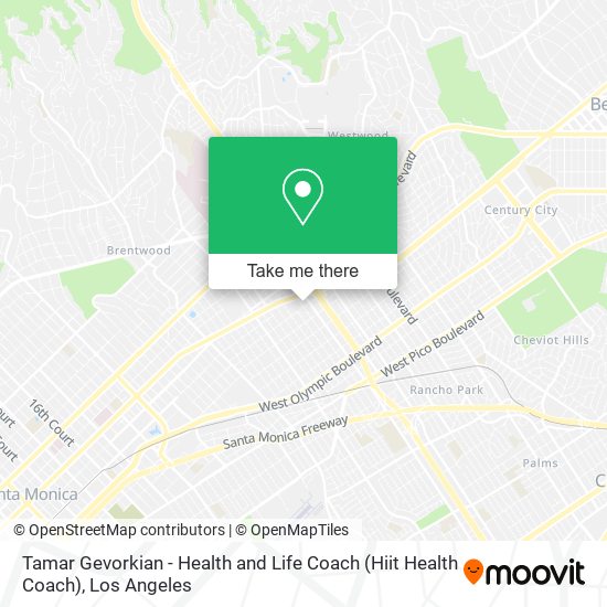 Tamar Gevorkian - Health and Life Coach (Hiit Health Coach) map