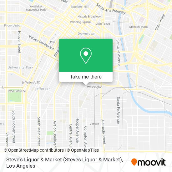 Mapa de Steve's Liquor & Market (Steves Liquor & Market)