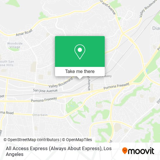 All Access Express (Always About Express) map