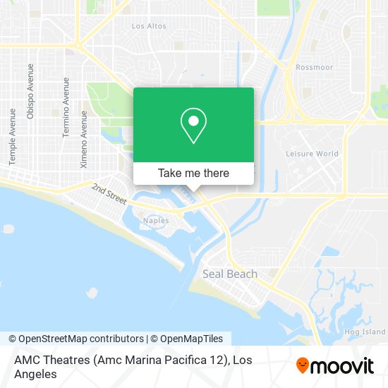 Mapa de AMC Theatres (Amc Marina Pacifica 12)