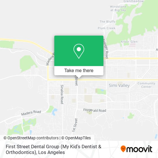 First Street Dental Group (My Kid's Dentist & Orthodontics) map