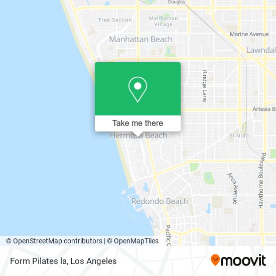 Form Pilates la map