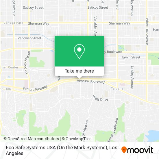 Mapa de Eco Safe Systems USA (On the Mark Systems)