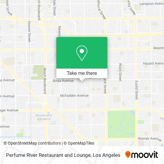 Perfume River Restaurant and Lounge map