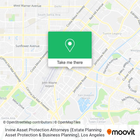 Mapa de Irvine Asset Protection Attorneys (Estate Planning Asset Protection & Business Planning)