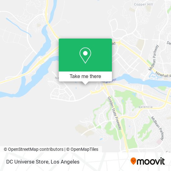 DC Universe Store map