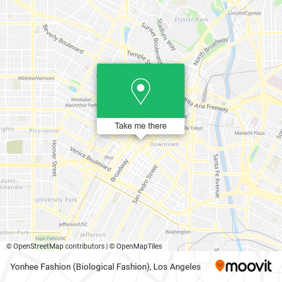 Mapa de Yonhee Fashion (Biological Fashion)