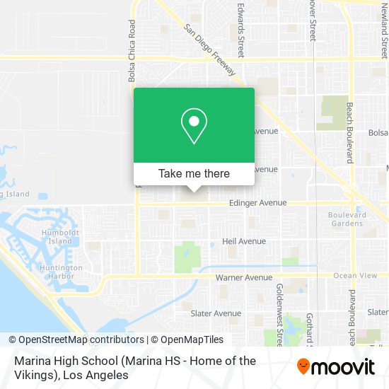 Marina High School (Marina HS - Home of the Vikings) map