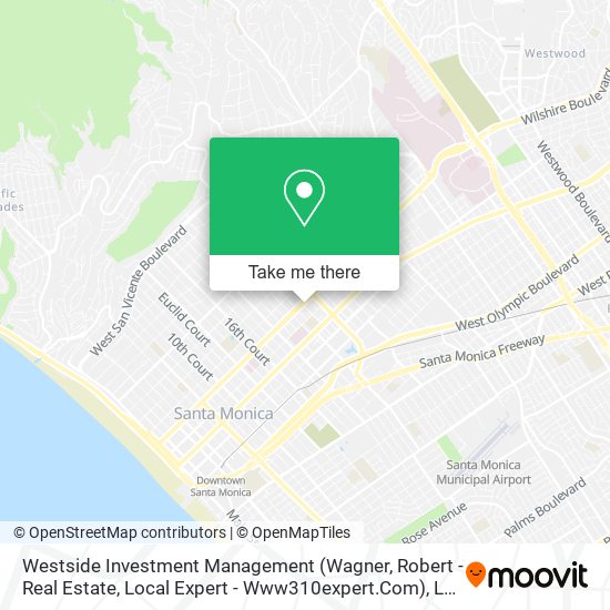 Mapa de Westside Investment Management (Wagner, Robert - Real Estate, Local Expert - Www310expert.Com)