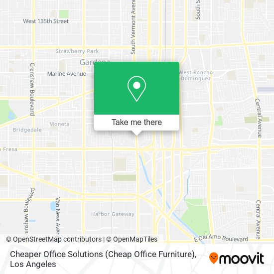 Cheaper Office Solutions (Cheap Office Furniture) map